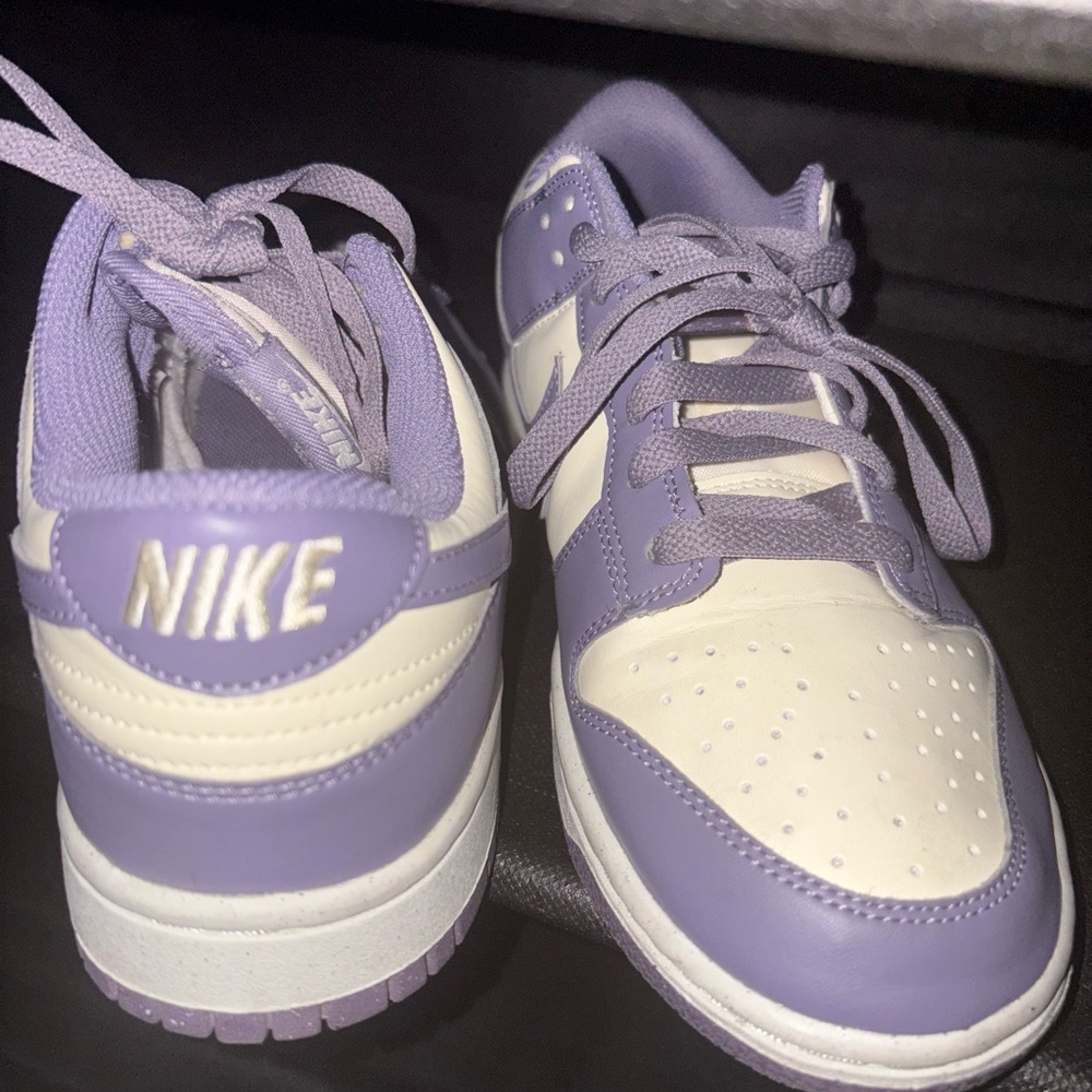 Nike Lavender and White Sneakers